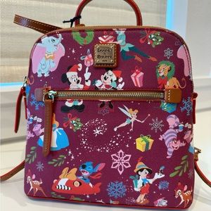 NWT Disney Classics Christmas Dooney & Bourke Backpack